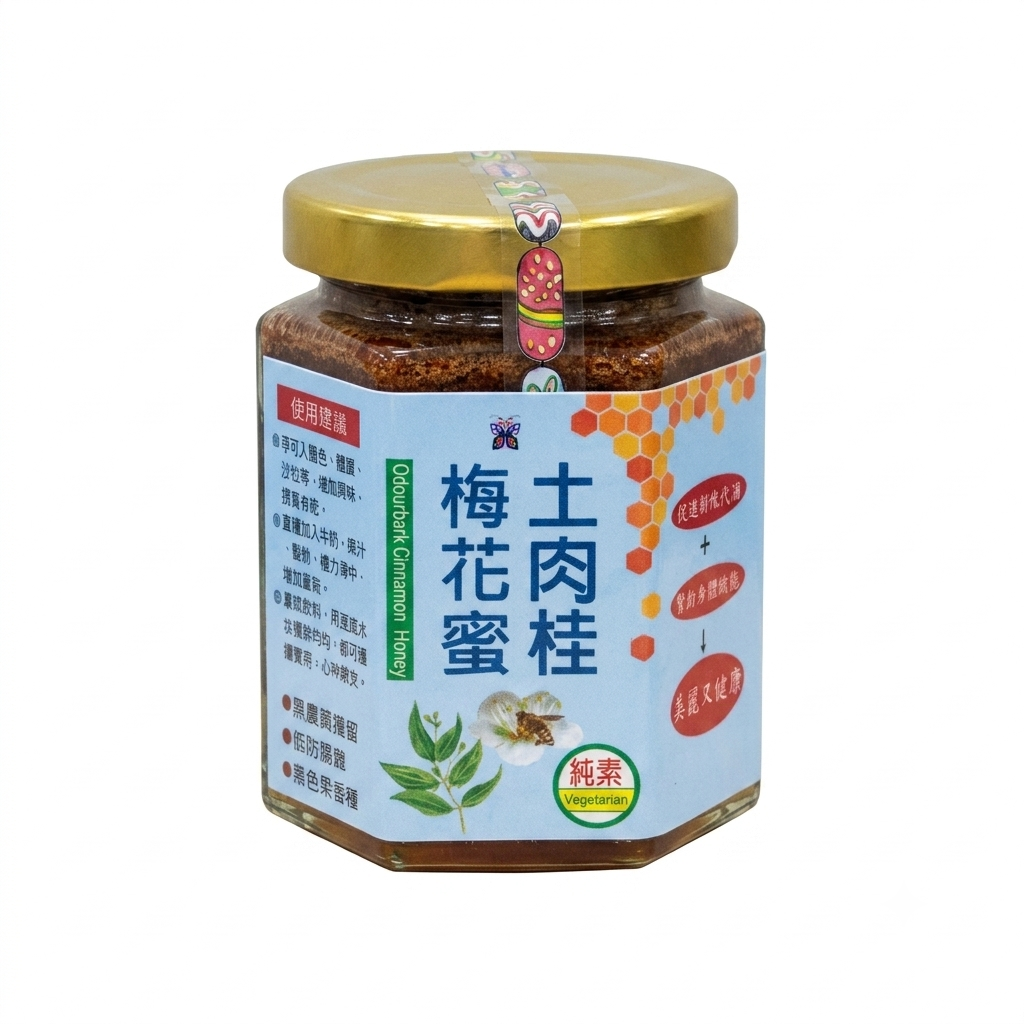 紅藜之家土肉桂梅花蜜200g