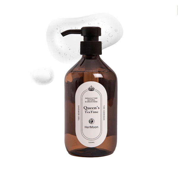 HerMoon綠茶玫瑰沐浴露500ml