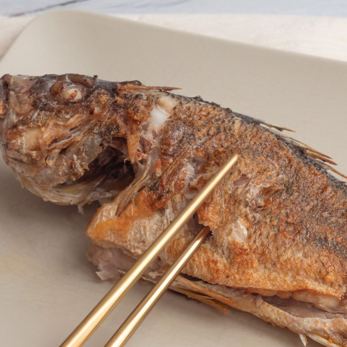 澎湖潮間帶養殖黑點笛鯛500g