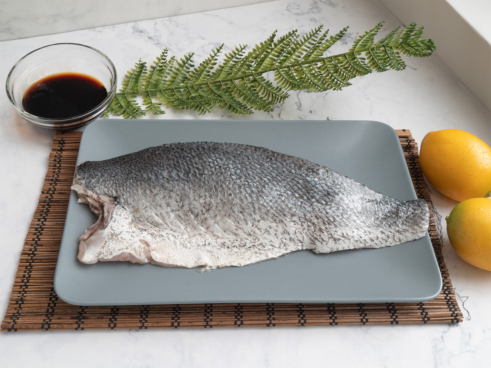 海鮸帶下巴魚排450g