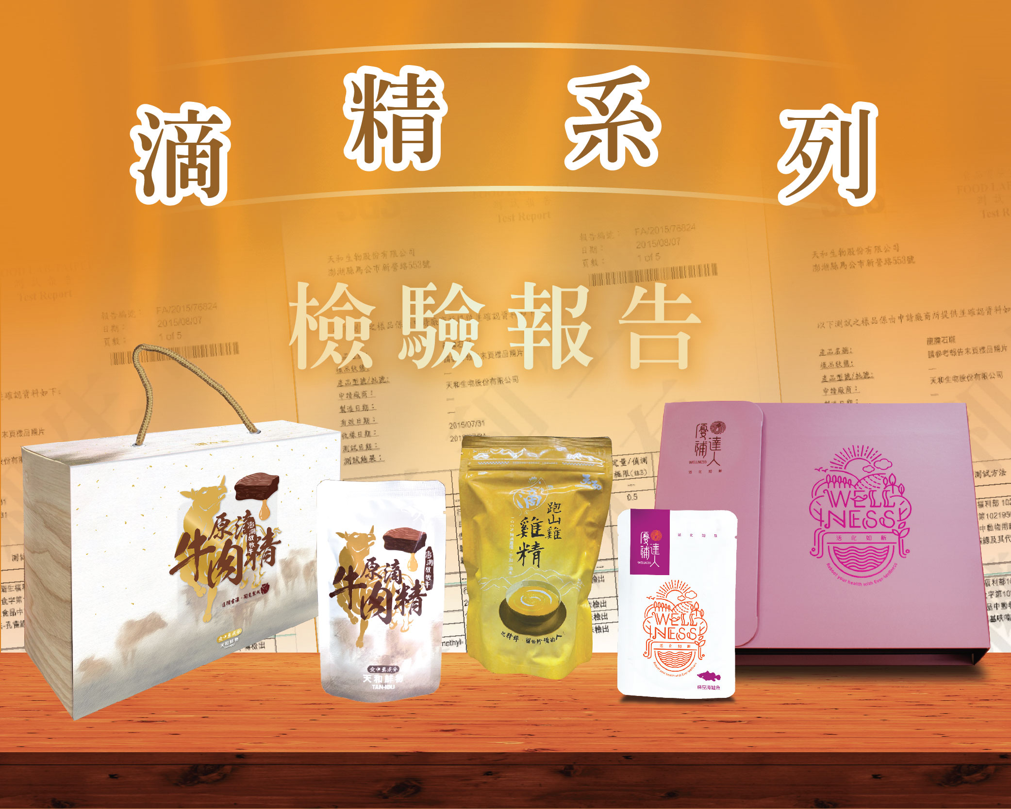 滴精系列 檢驗報告